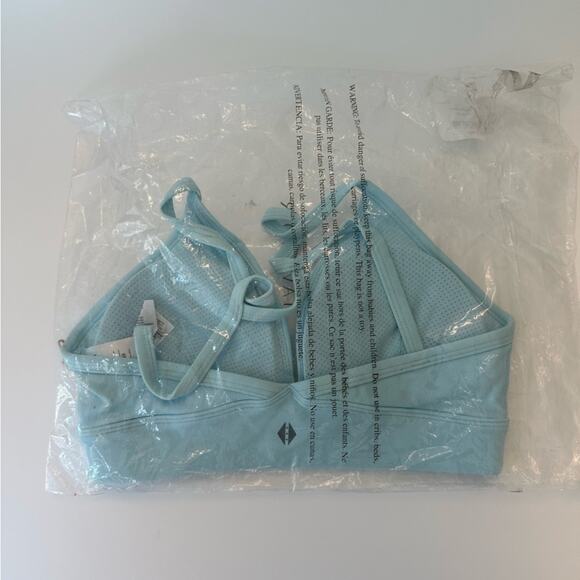 NWT TAVI Noir Studio Sports Bra Size XS In Powder Blue - Picture 8 of 11